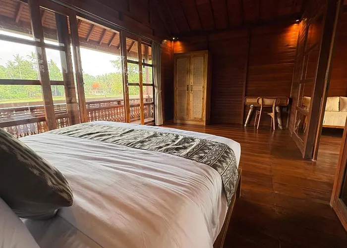 Unique 1br Wooden 2nd Floor With Sunset View * ウブド